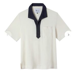Tombolo White Terrycloth Polo